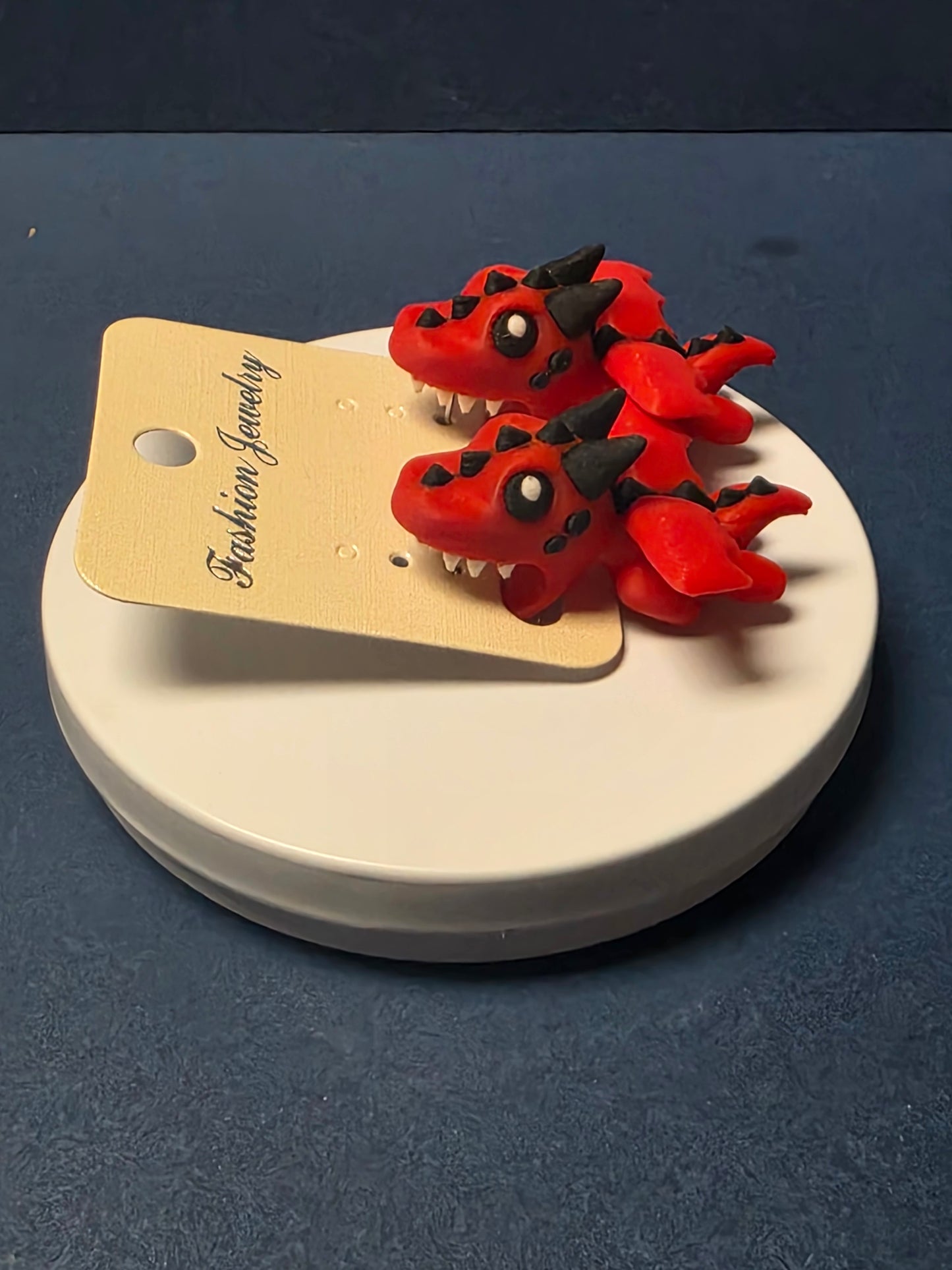 hungry dragon earrings