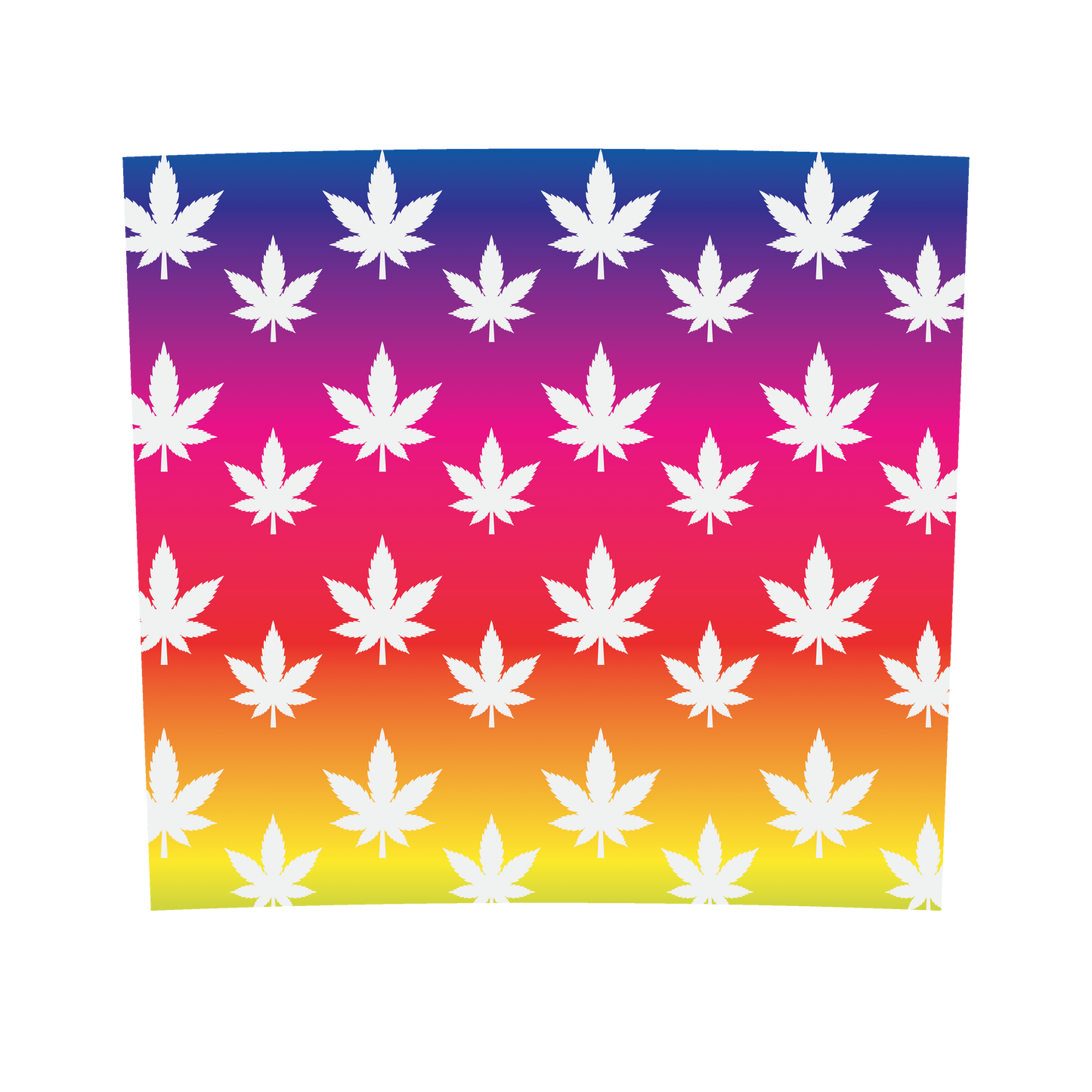 Pride Pot Leaf 20 oz tumbler