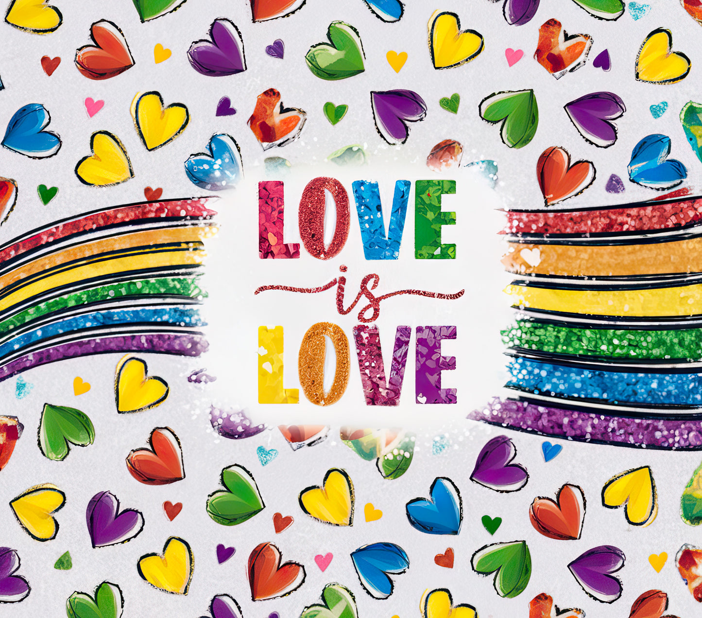 Love is Love tumbler 20 oz