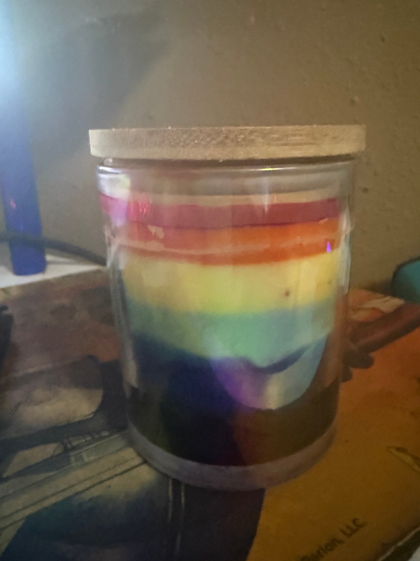 pride candle vanilla strawberry